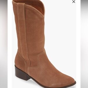🌸KAANAS🌸 Kane Knee High Western Boot in Caramel Size: 9